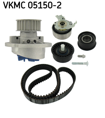 SKF VKMC 05150-2 Pompa acqua + Kit cinghie dentate